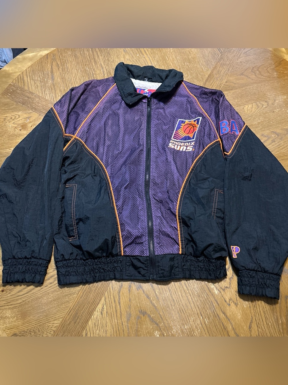 Vintage 90s Phoenix Suns Jacket Pro Player by Daniel Young Size Small NBA